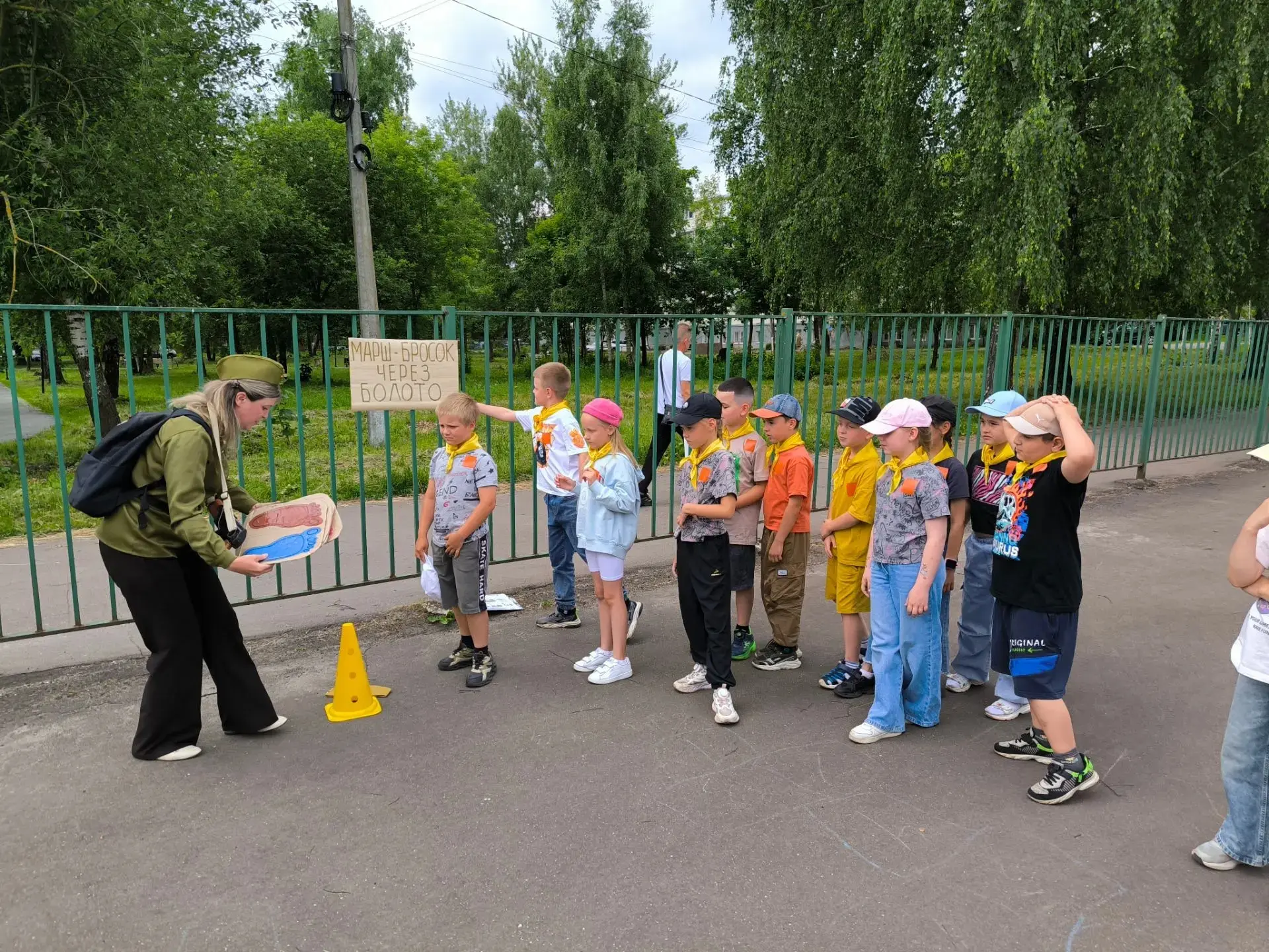 22 июня в школьном лагере «Аистёнок» МБОУ СОШ №12 с УИОП состоялось яркое и захватывающее мероприяти