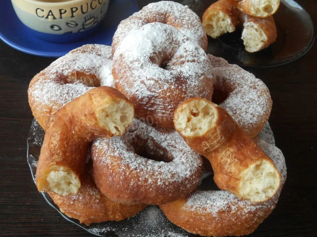 Пончики как в детстве😋