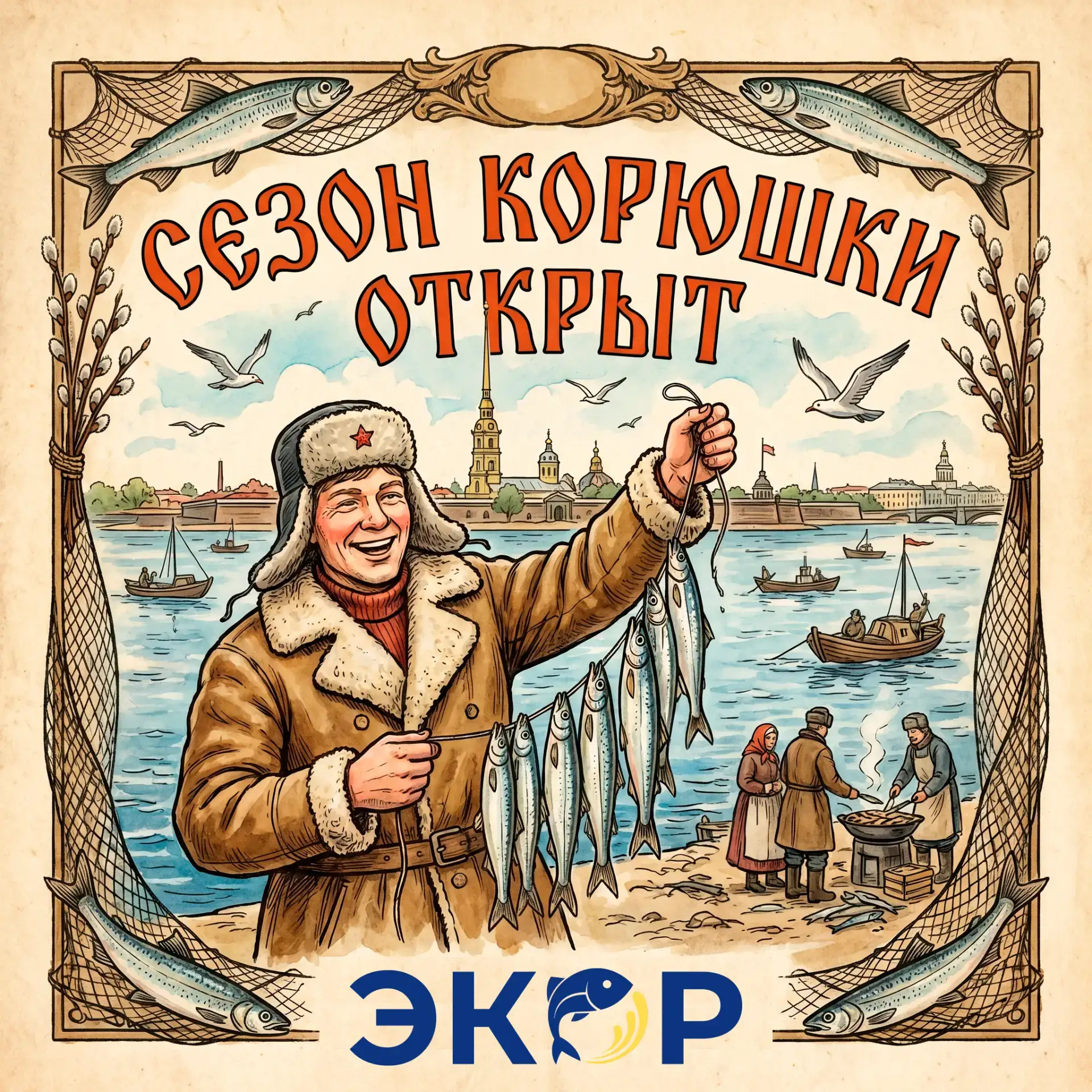 🐟СЕЗОН КОРЮШКИ ОТКРЫТ!🐟