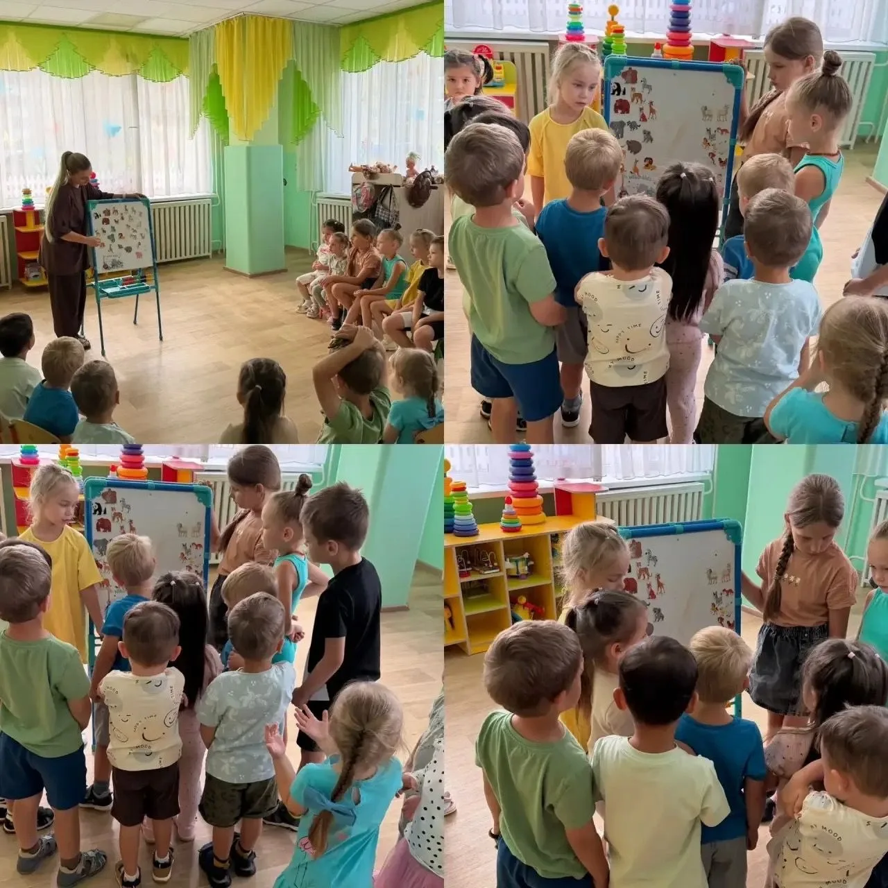 ✨На участке группы "Веснушки" замечен слон... и корова!🐘🐄

😁Нет-нет, зоопарк не переезжал. Это де