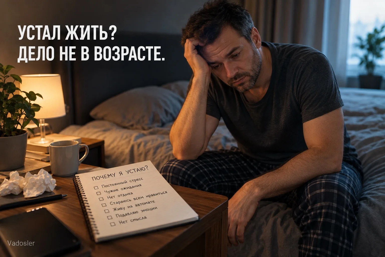 Человек может устать от жизни, даже если у него нет серьезных проблем со здоровьем. Ино...