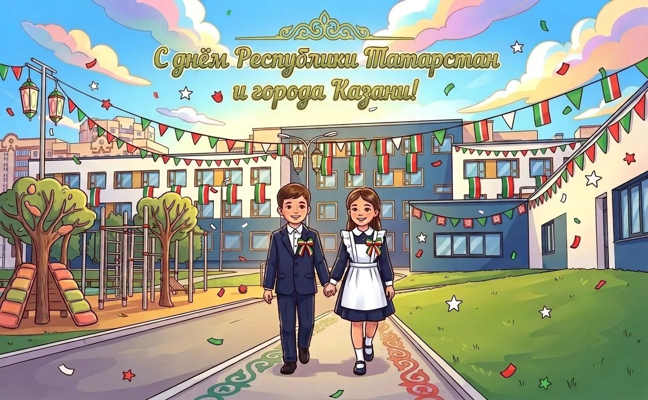 С днём Республики Татарстан и Города Казани!🫶