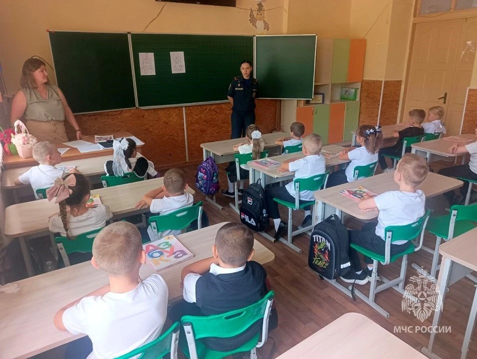 🔥 Занятия по пожарной безопасности в Каланчакской школе № 1 🔥