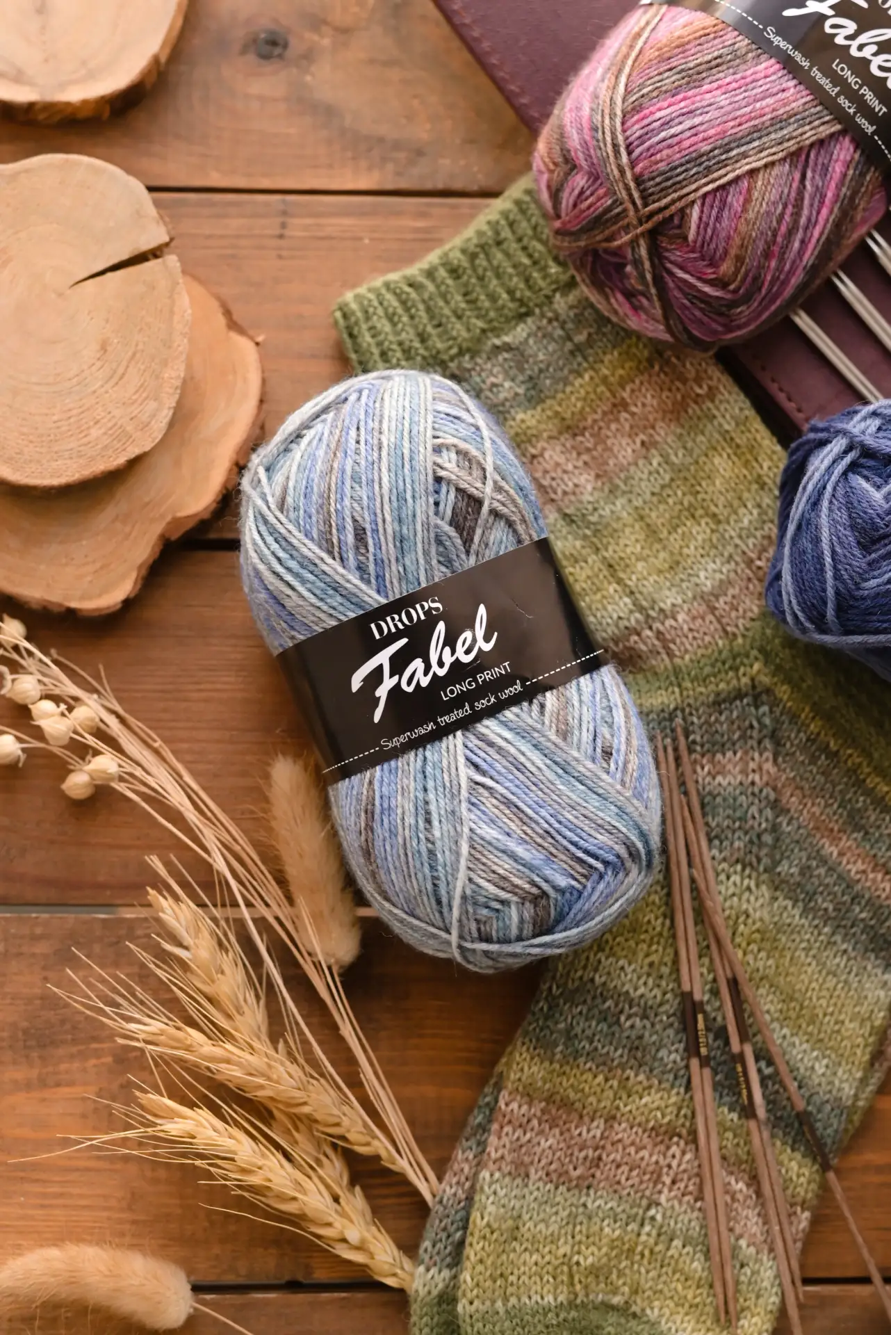DROPS Fabel — мотки, которые работают на износ 🧦