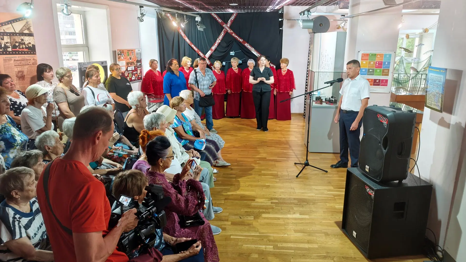 Сегодня состоялось открытие выставки «100 лет на берегах Амура», посвящённой столетию н...