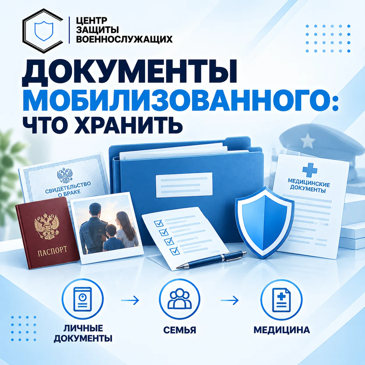 📌 ДОКУМЕНТЫ МОБИЛИЗОВАННОГО: ЧТО ХРАНИТЬ