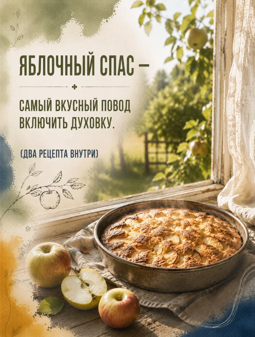🍎19 августа - Яблочный спас.