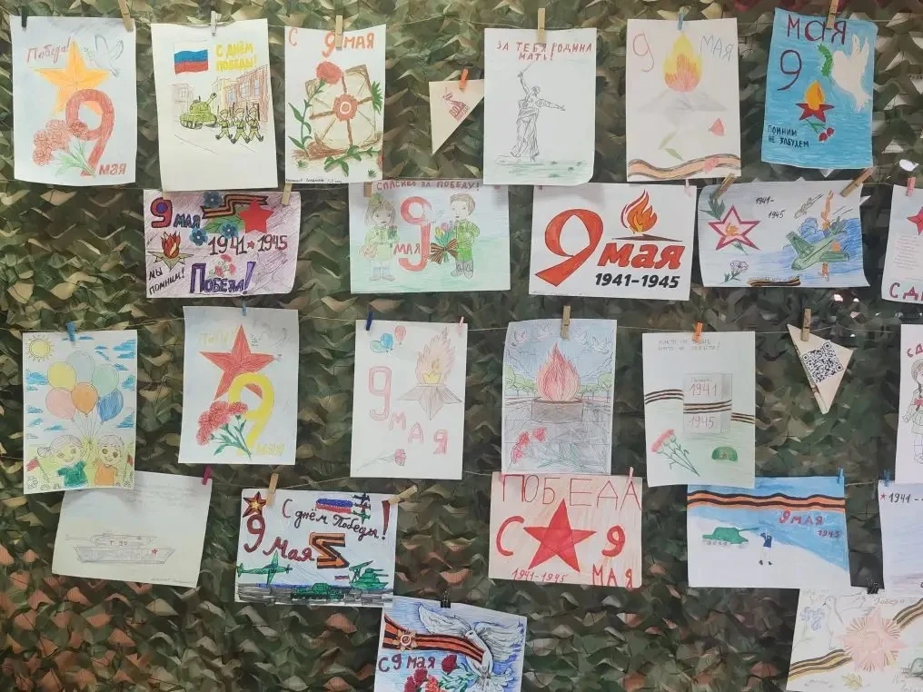 🎨🇷🇺В нашей школе прошла трогательная акция «Рисуем Победу»!   Маленькие, но очень талантливые художн