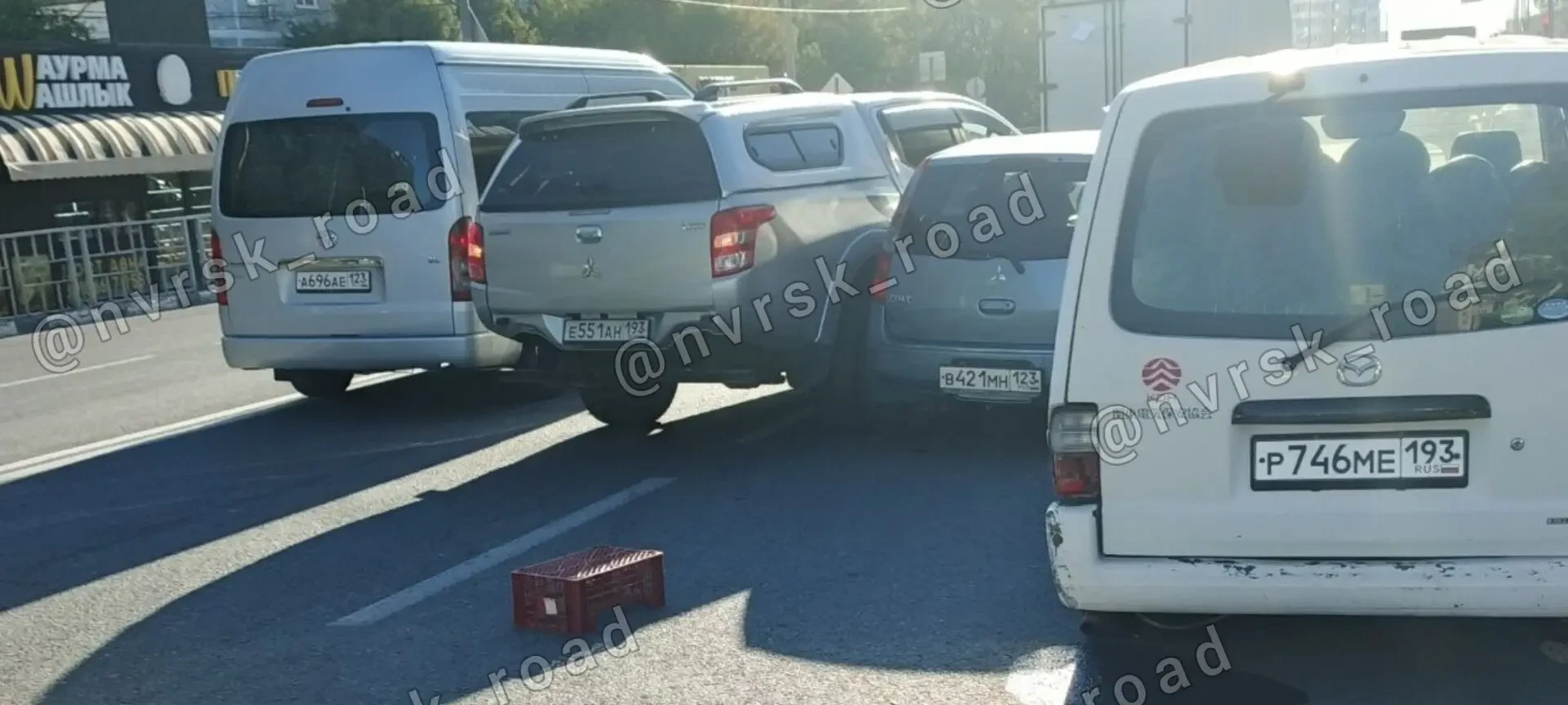 На улице Видова в районе Мамайки произошло ДТП. Инцидент зафиксирован 6 октября 2026 года.
