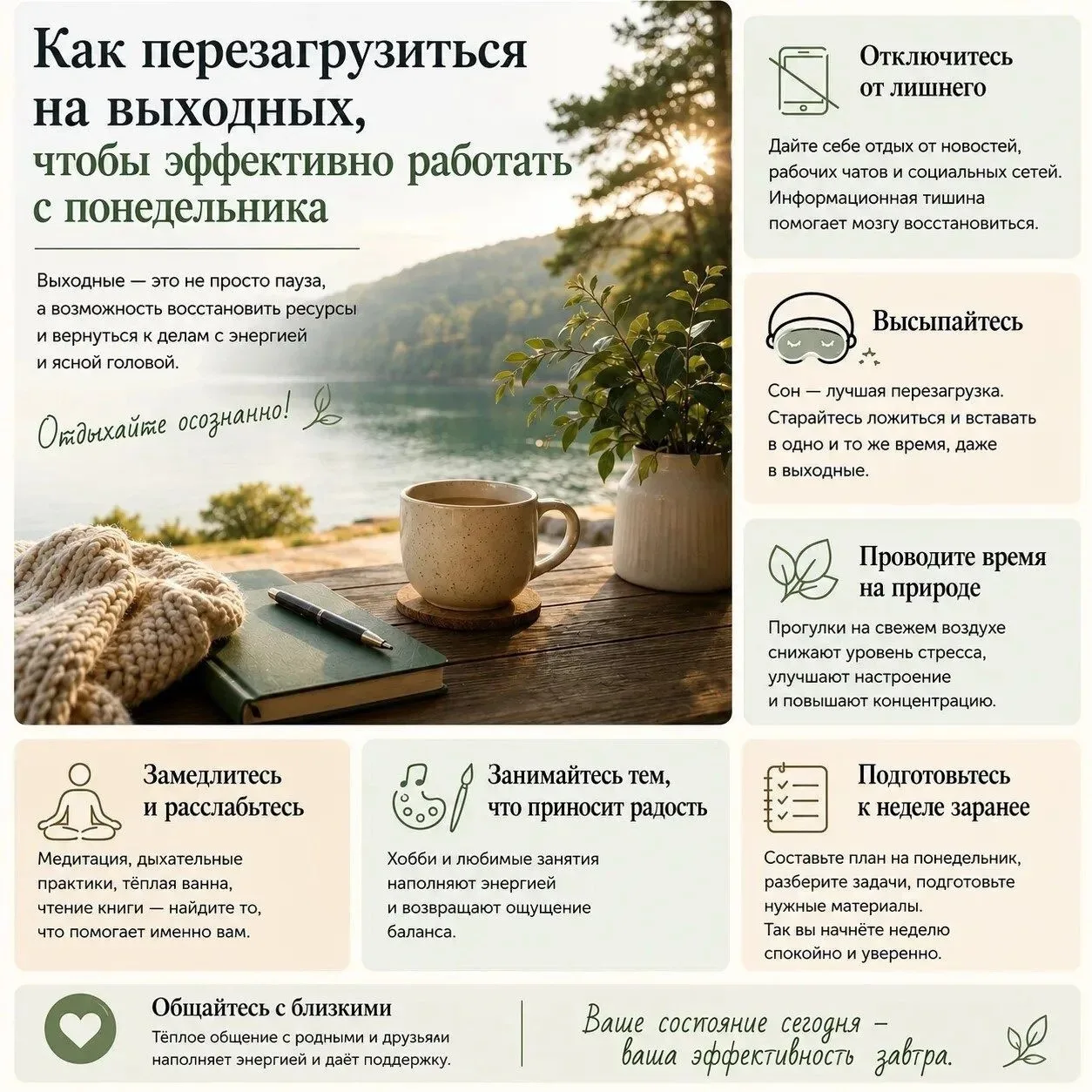💫 Как быстро пролетают выходные...