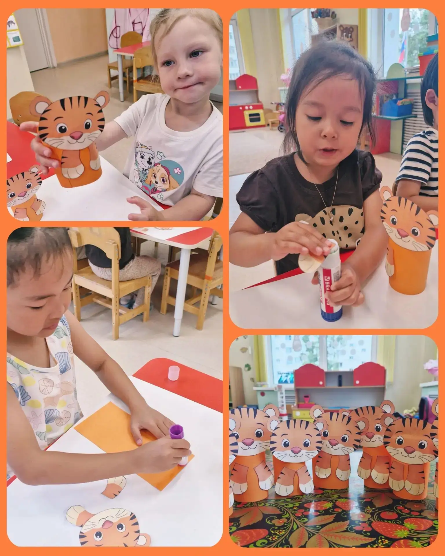 🐯 Всемирный день тигра в группе «Цветик-семицветик»! 🎨✨