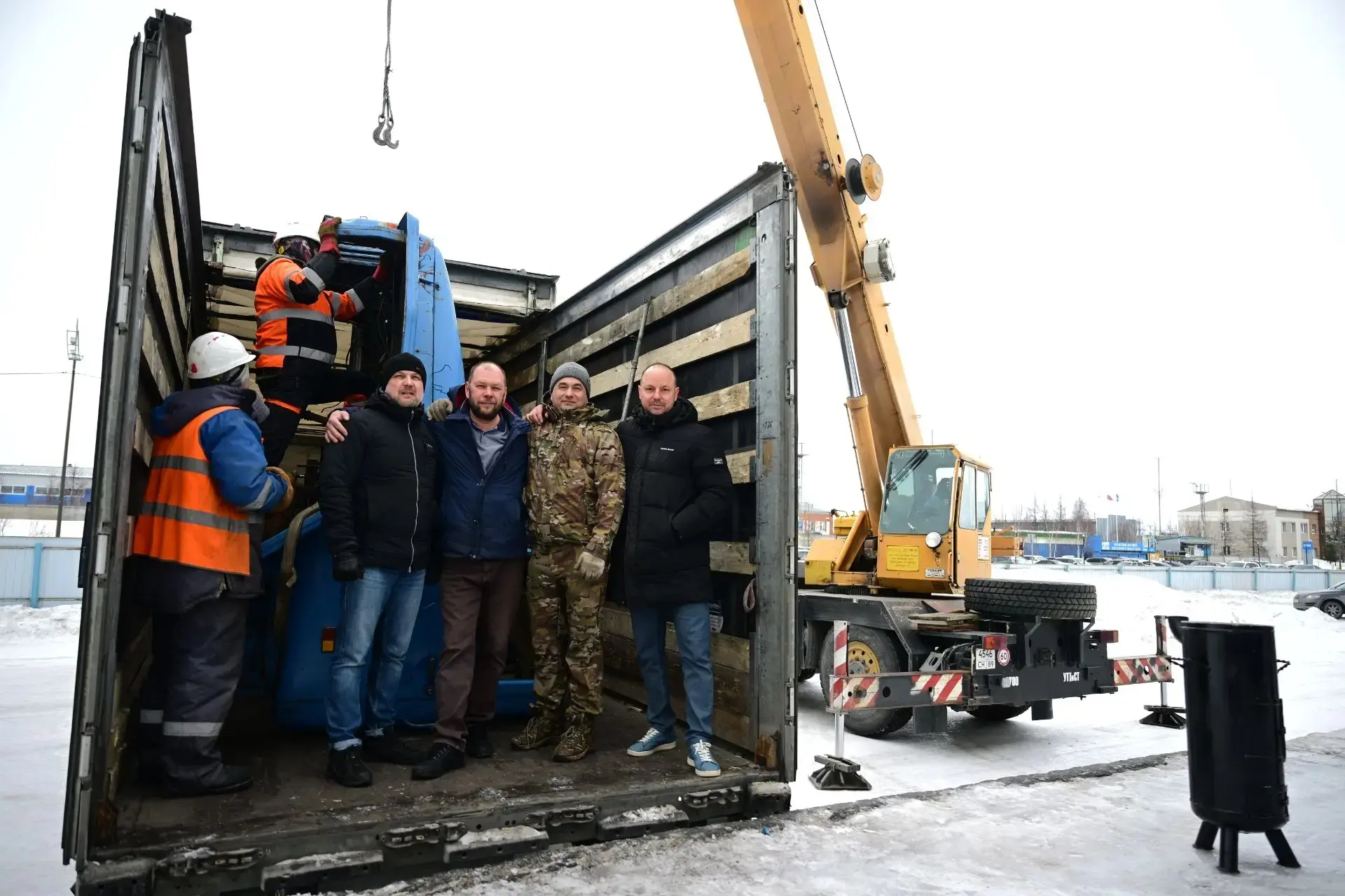 🚛Из Нового Уренгоя направили очередную гуманитарную помощь на СВО