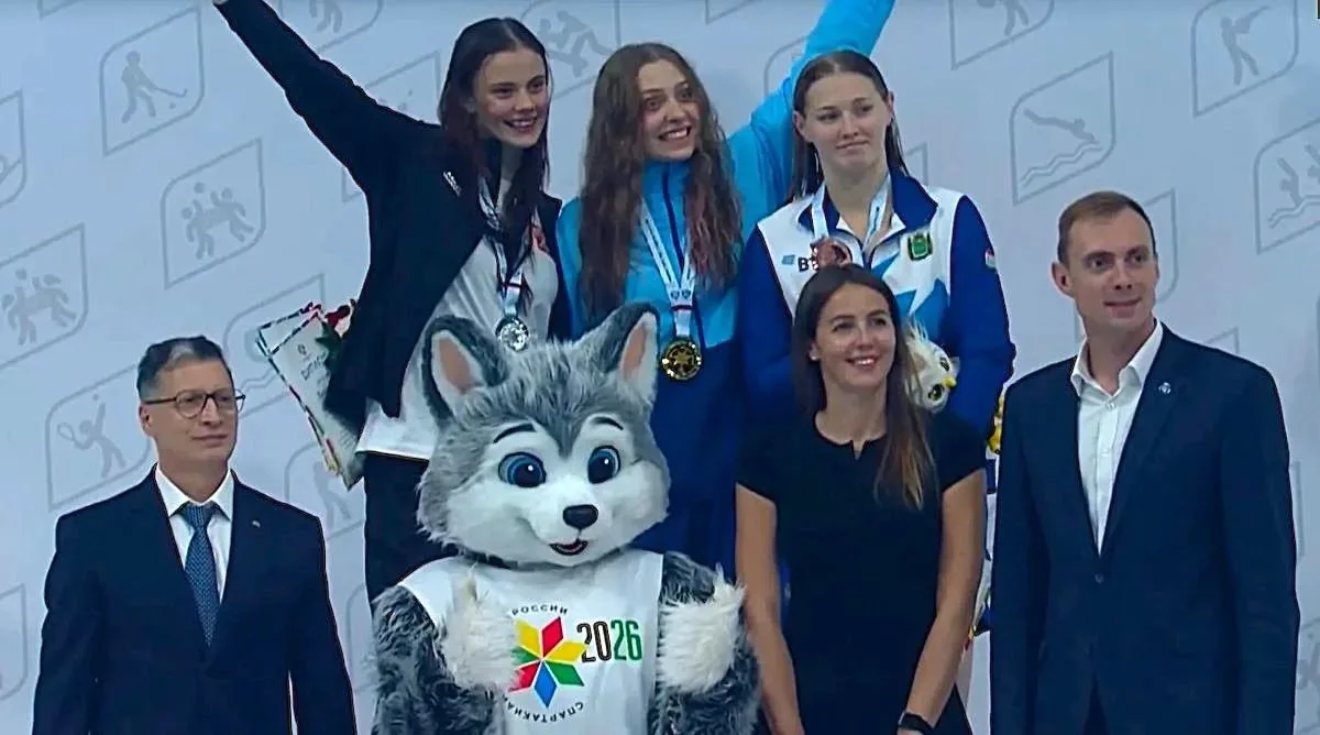 🏊‍♀️Воронежская пловчиха выиграла Спартакиаду народов России