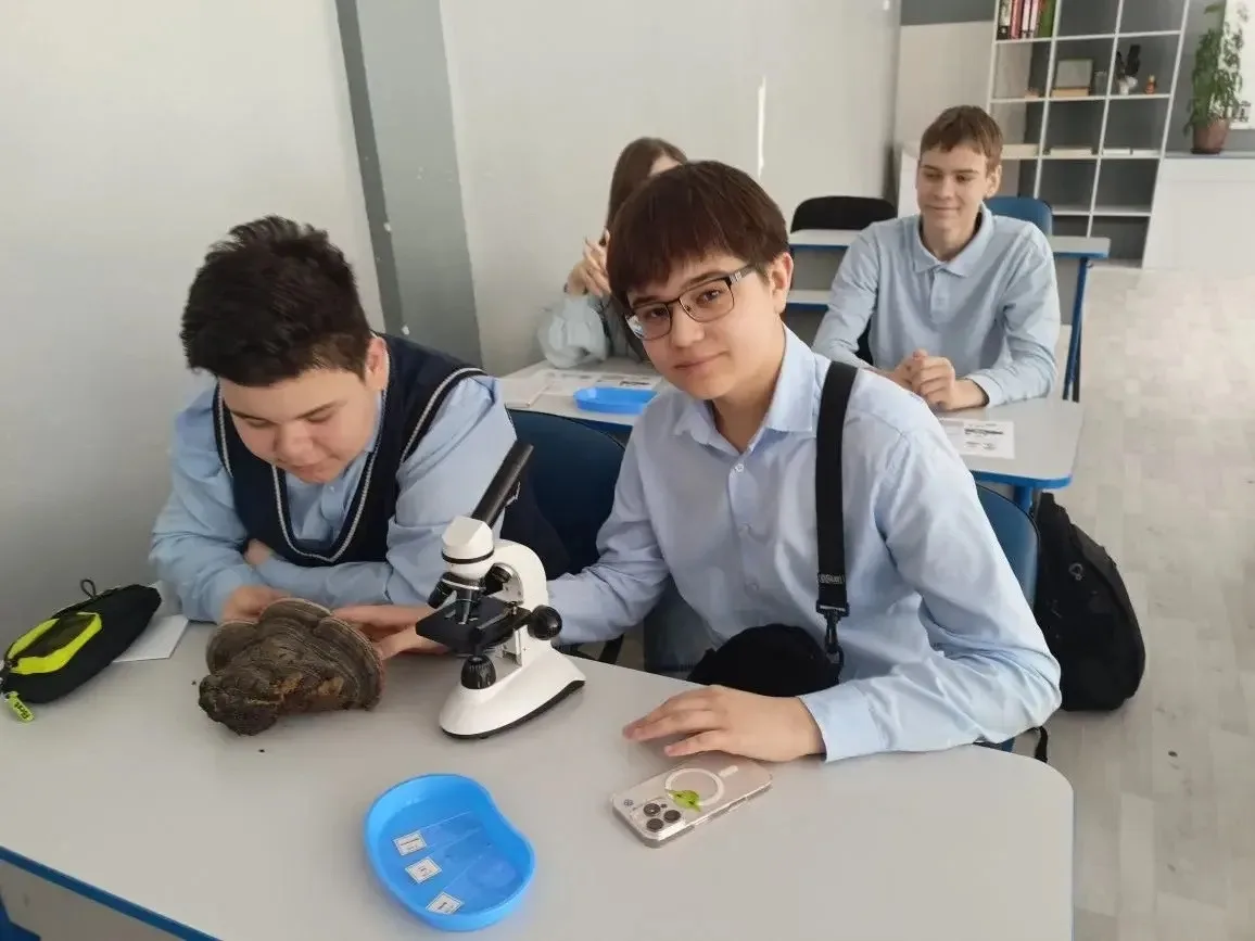 В ЦАРСТВЕ ГРИБОВ🍄  В рамках республиканской предметной декады естественно-научной направленности «От