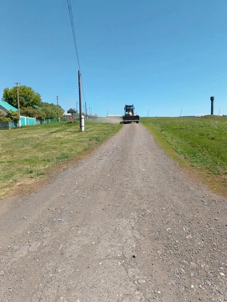 Грейдирование улиц населенных пунктов сельского поселения