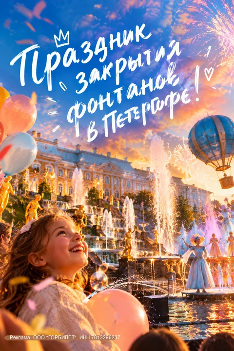 🎆 🔥МАСШТАБНОЕ ШОУ ЗАКРЫТИЯ ФОНТАНОВ СО СКИДКОЙ ДО 61%!