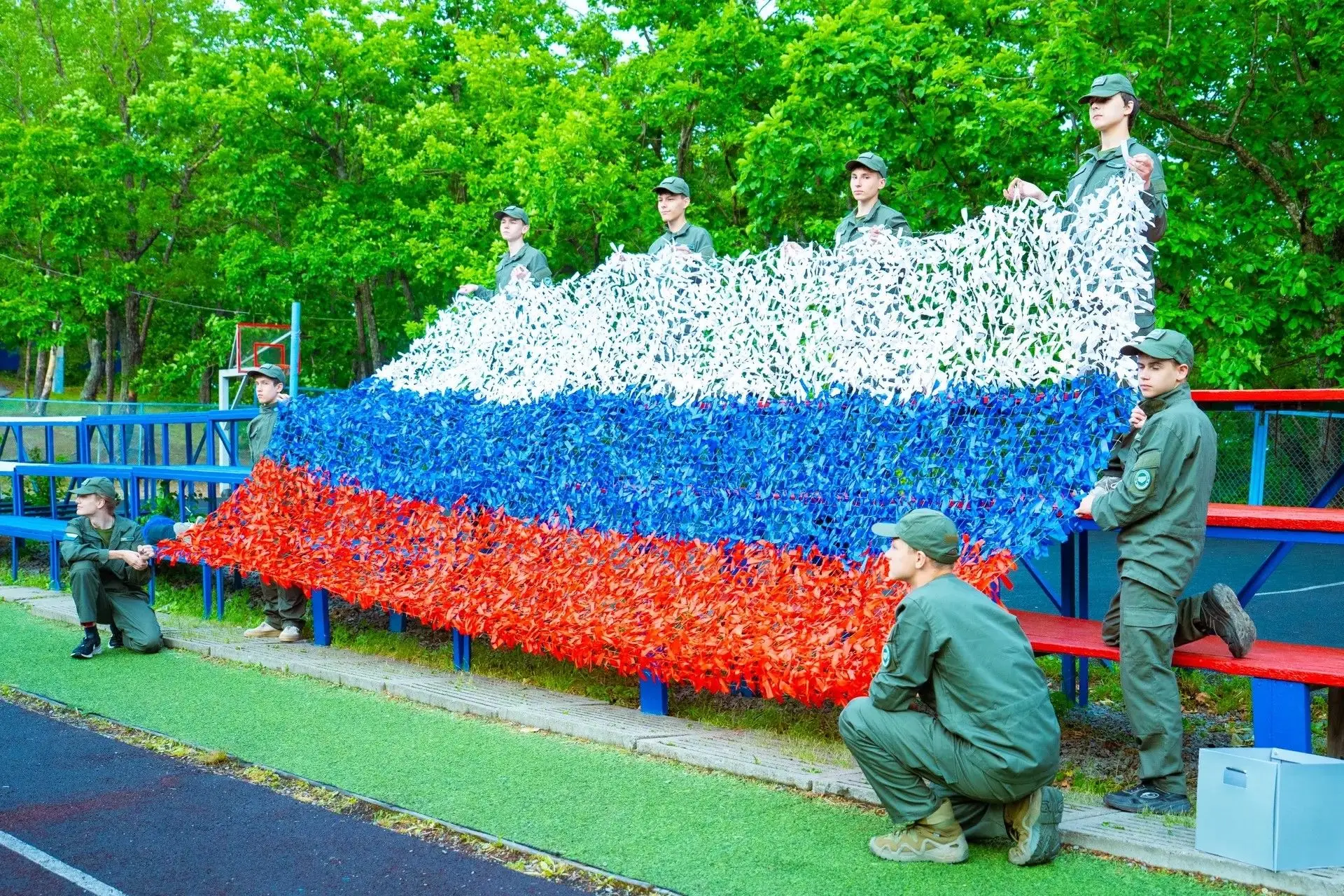 Продолжаем рассказывать, как филиалы Центра «ВОИН» отметили День России 🇷🇺

📌 Хабаровский край
Ку