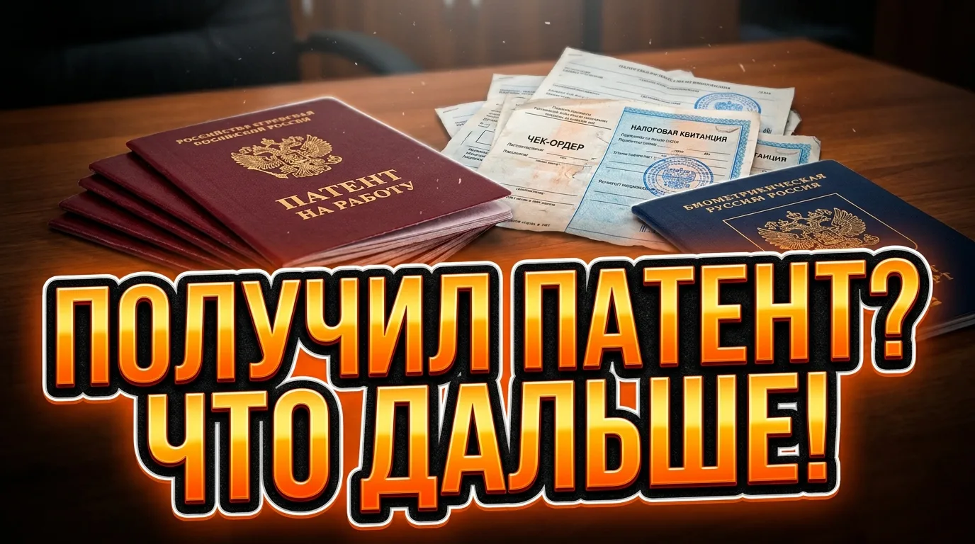 #патент #работа #документы

📋 Что делать после получения патента

Плати авансовые платежи по НДФЛ к