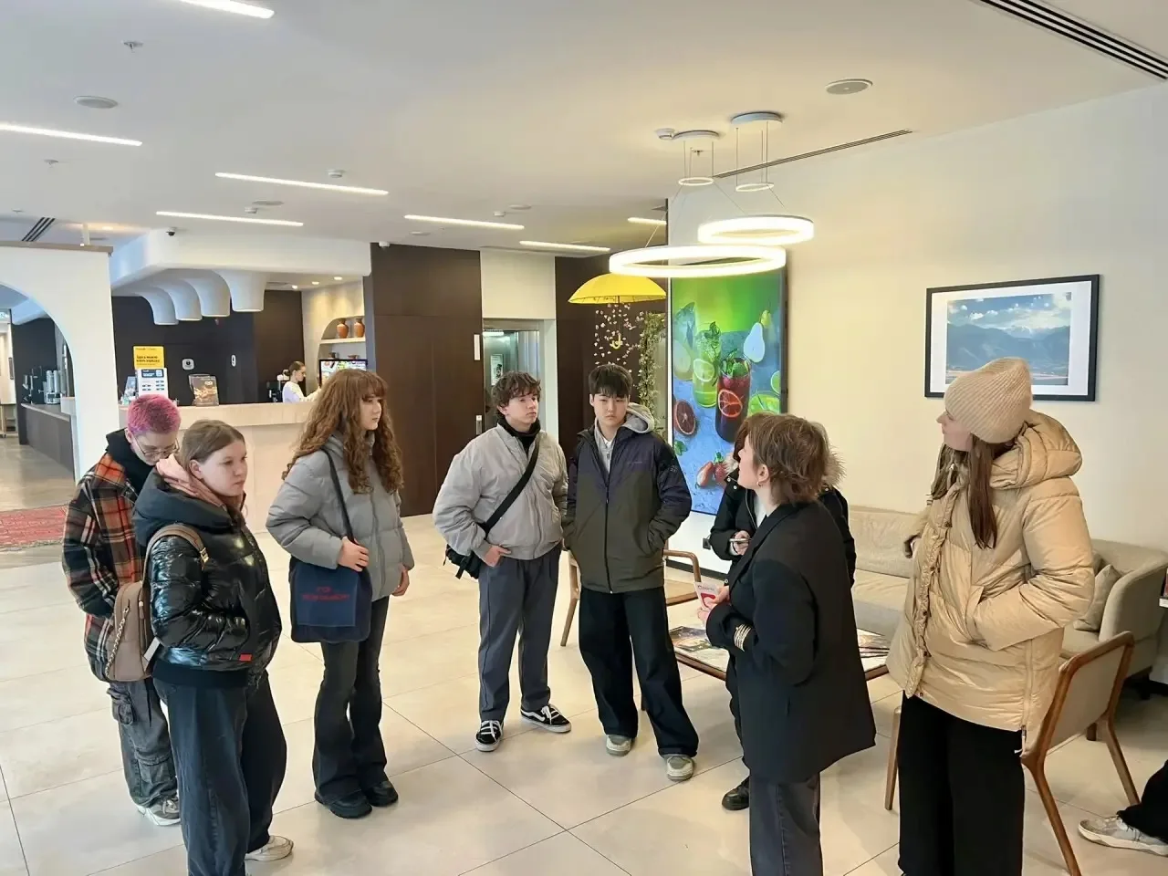 Участие в проекте «Мастерство начинается здесь»  🏨 Вчера учащиеся 9-х классов посетили экскурсию в г