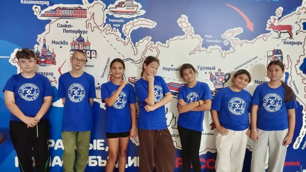 🌟Команда «Знатоки» нашей школы приняла участие в фестивале  «Уссурийские семейные игры...
