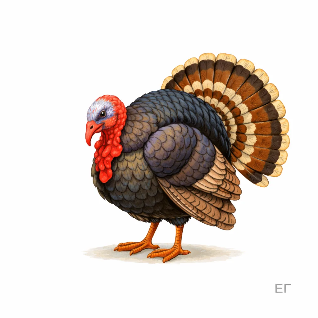 🐓 Домашние птицы — серия иллюстраций 🦆🕊️ Часть 1  Я подготовила серию иллюстраций домашних птиц в ед