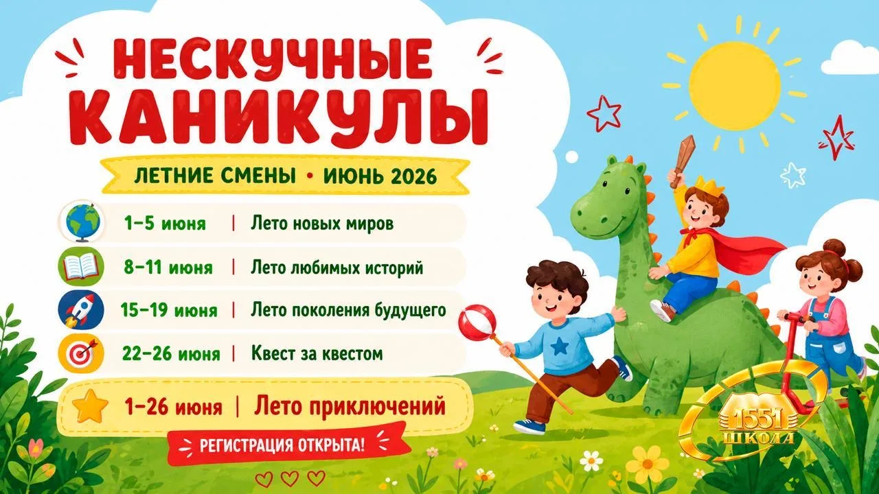 ☀️ До лета остался 21 день!  😎 Самое время решить, какими будут первые дни каникул.   Потому что сов