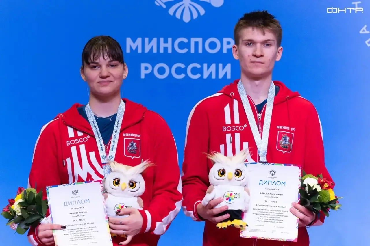 Очередной медальный успех теннисисток!