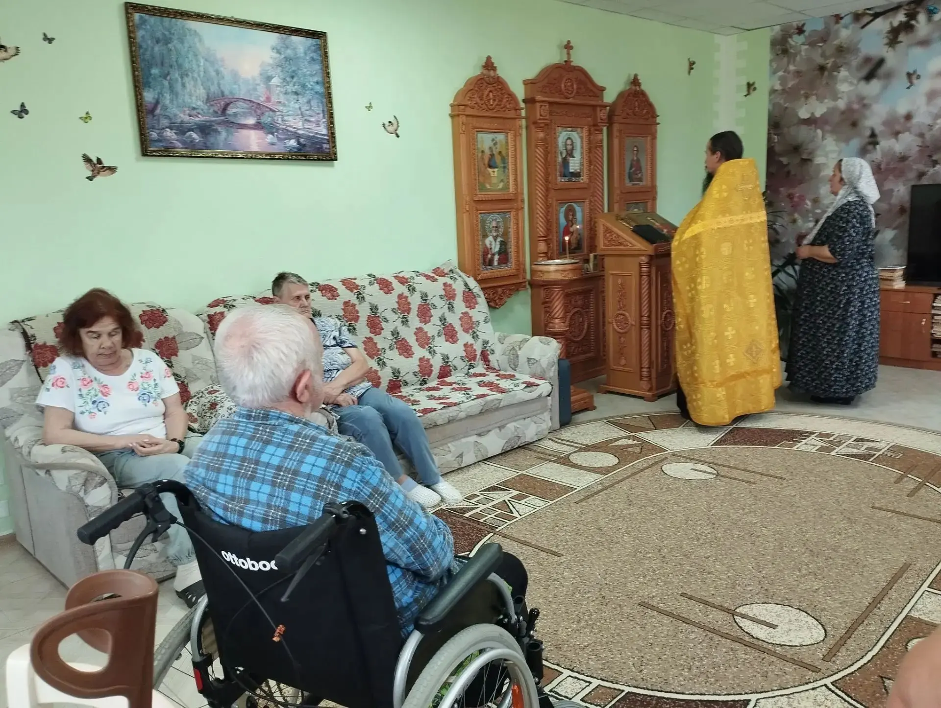 Отец Алексей – настоятель храма Преображения Господня в селе Липицы Новодугинского райо...