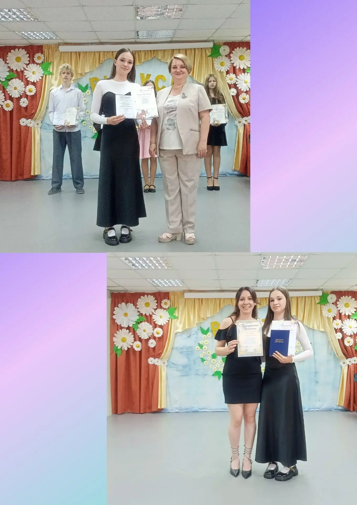 ✨«Искусство с нами навсегда!»

В этот вечер звучало много добрых пожеланий и теплых слов в адрес вып