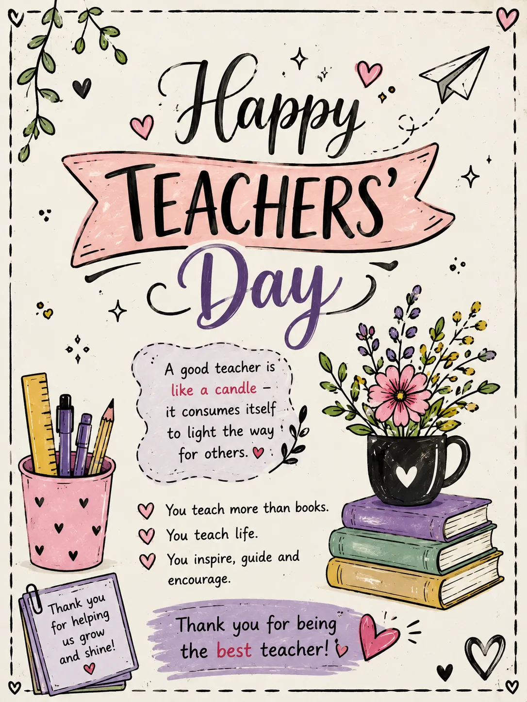 Happy Teacher's Day!👩‍🏫