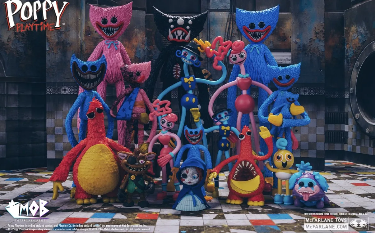 ⚡️ Фигурки по Poppy Playtime WAVE 2 уже на подходе!