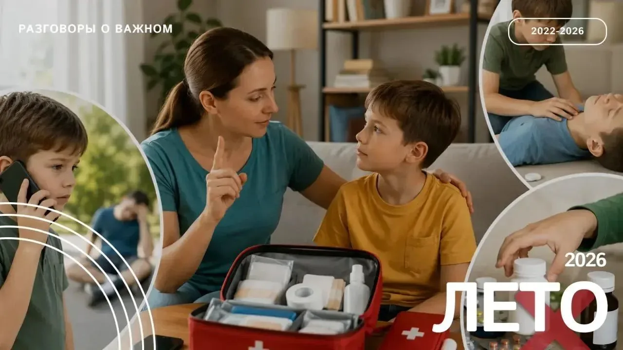 🚑 Первая помощь: что полезно знать детям и взрослым

Лето — время прогулок, путешествий, спортивных