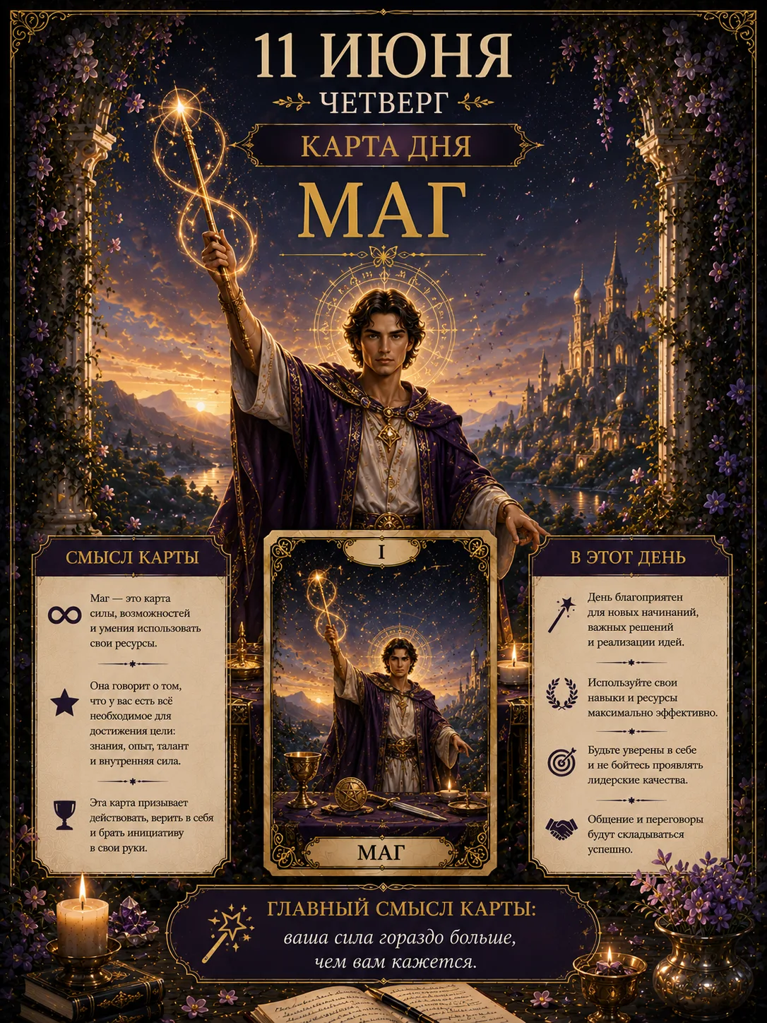 📅 11 июня, четверг — 💫 Маг