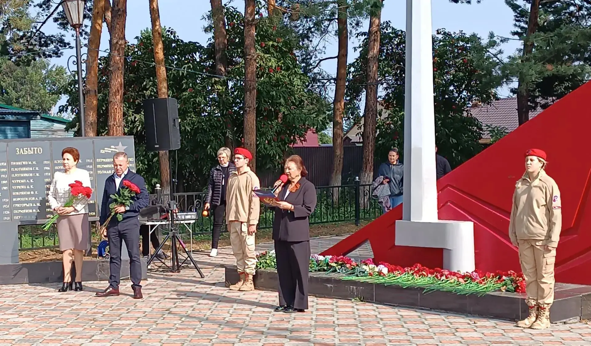 3 сентября в селе Мильково у обелиска Славы состоялся торжественный митинг, посвященный...
