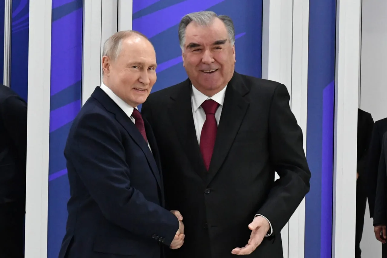 🇷🇺 ☎️ 🇹🇯 Путин созвонился с Рахмоном в его день рождения