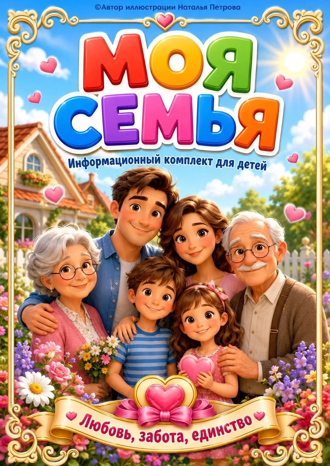 Информационные листы "МОЯ СЕМЬЯ"