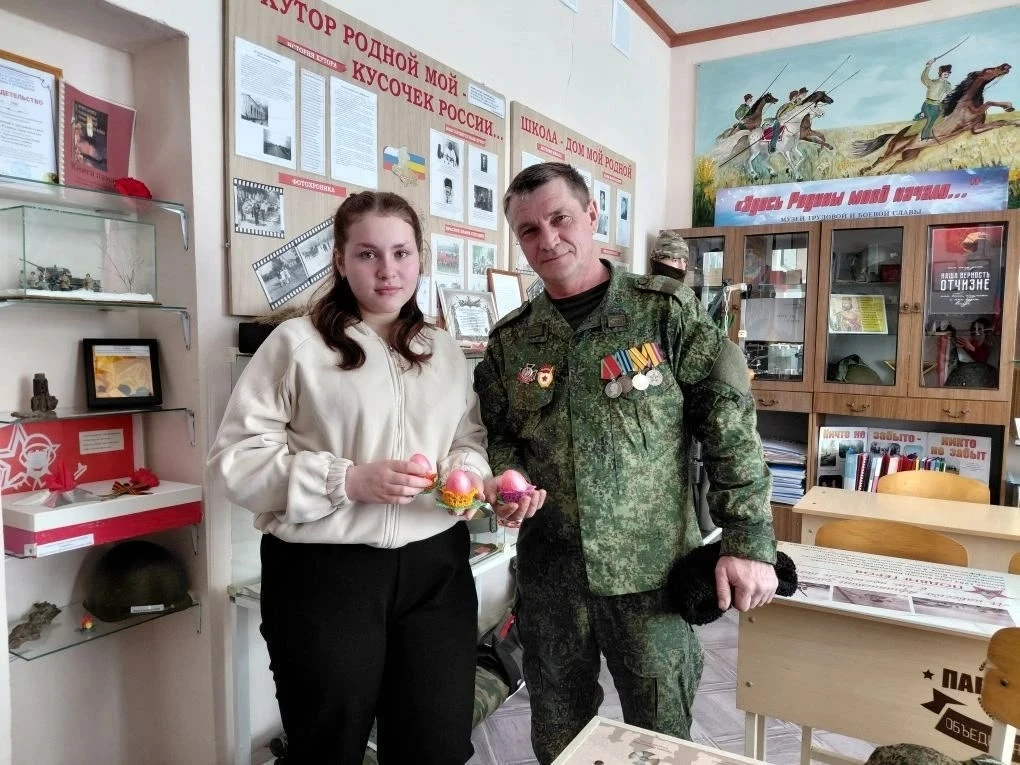 Урок Мужества с участником специальной военной опирации "Героями не рождаются, Героями ...