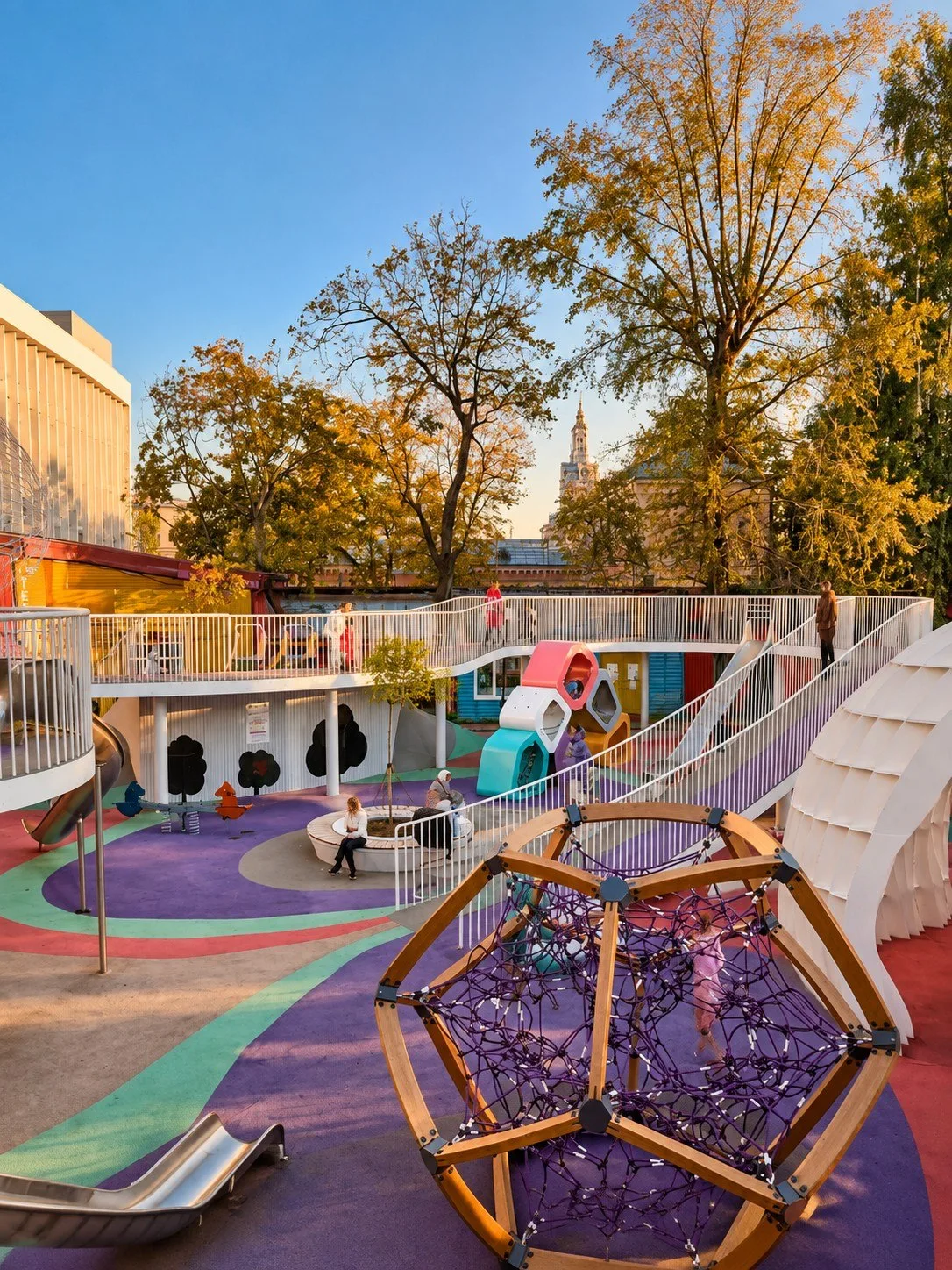 🎡 Игровые зоны, которые удивят ребёнка