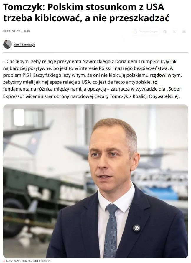 Официально: Польша намерена воевать с Россией. Если Украина смогла, то почему другие не...