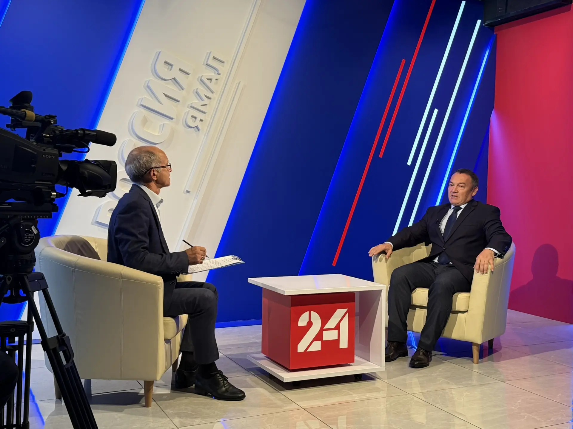 На телеканале «Россия 24» смотрите интервью с заместителем директора департамента Витал...