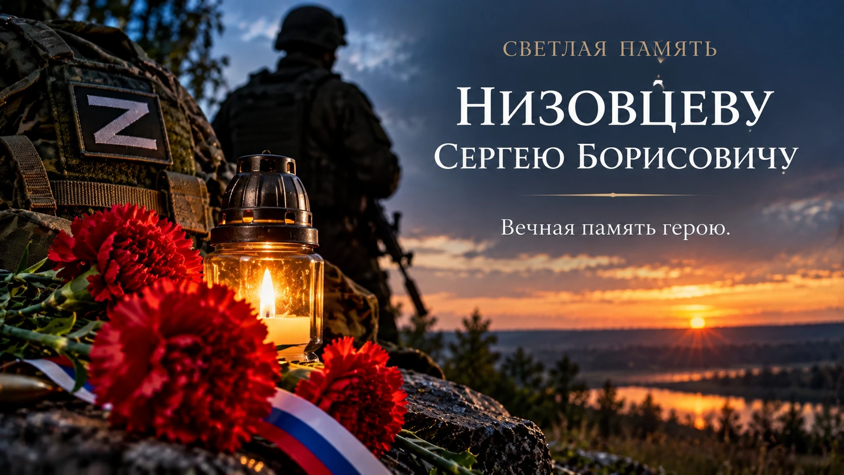 🕯 СВЕТЛАЯ ПАМЯТЬ СЕРГЕЮ БОРИСОВИЧУ НИЗОВЦЕВУ