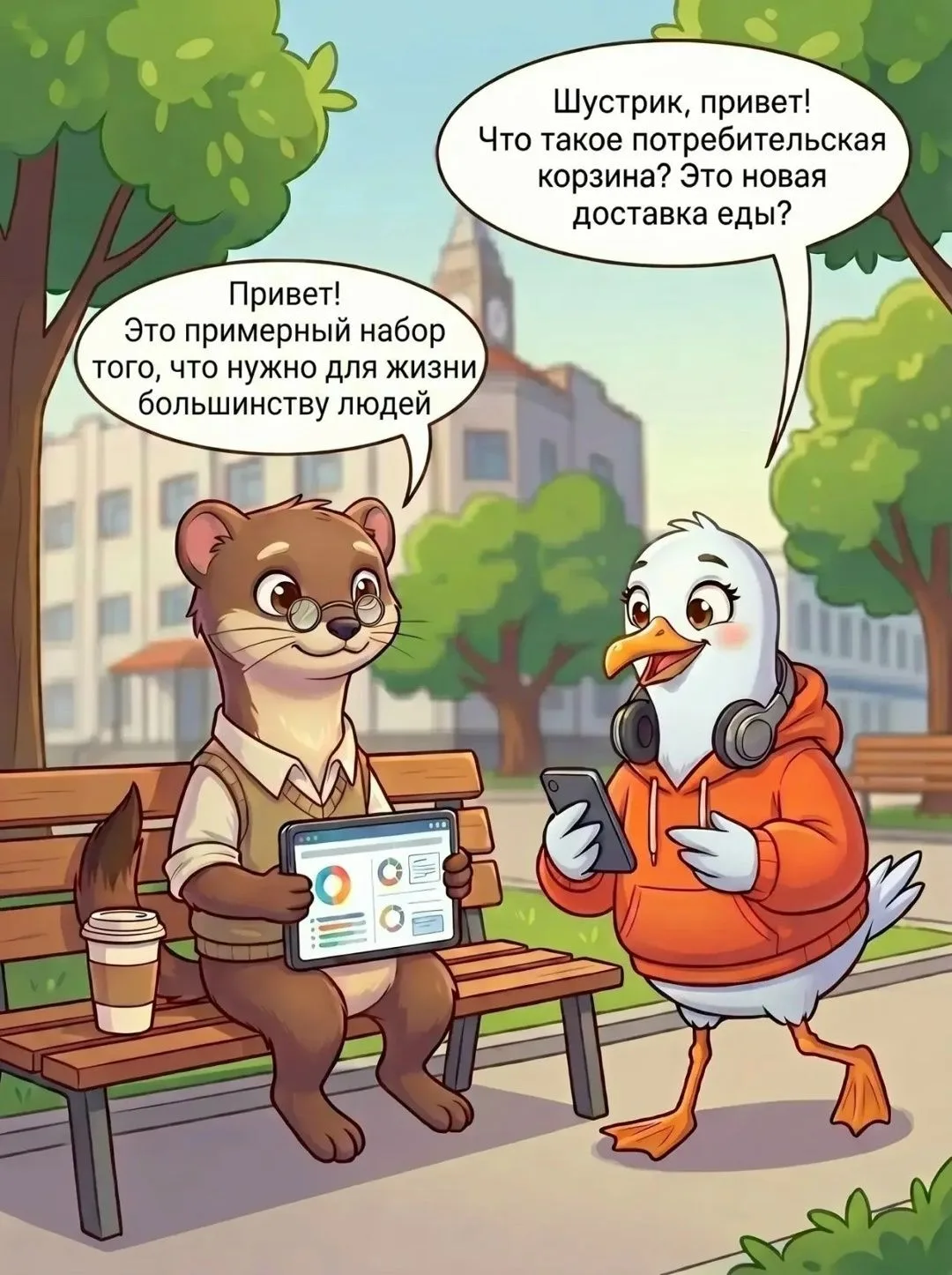 Всем привет! 🪶
Недавно я задалась вопросом: что такое потребительская корзина и зачем она нужна?
Ра