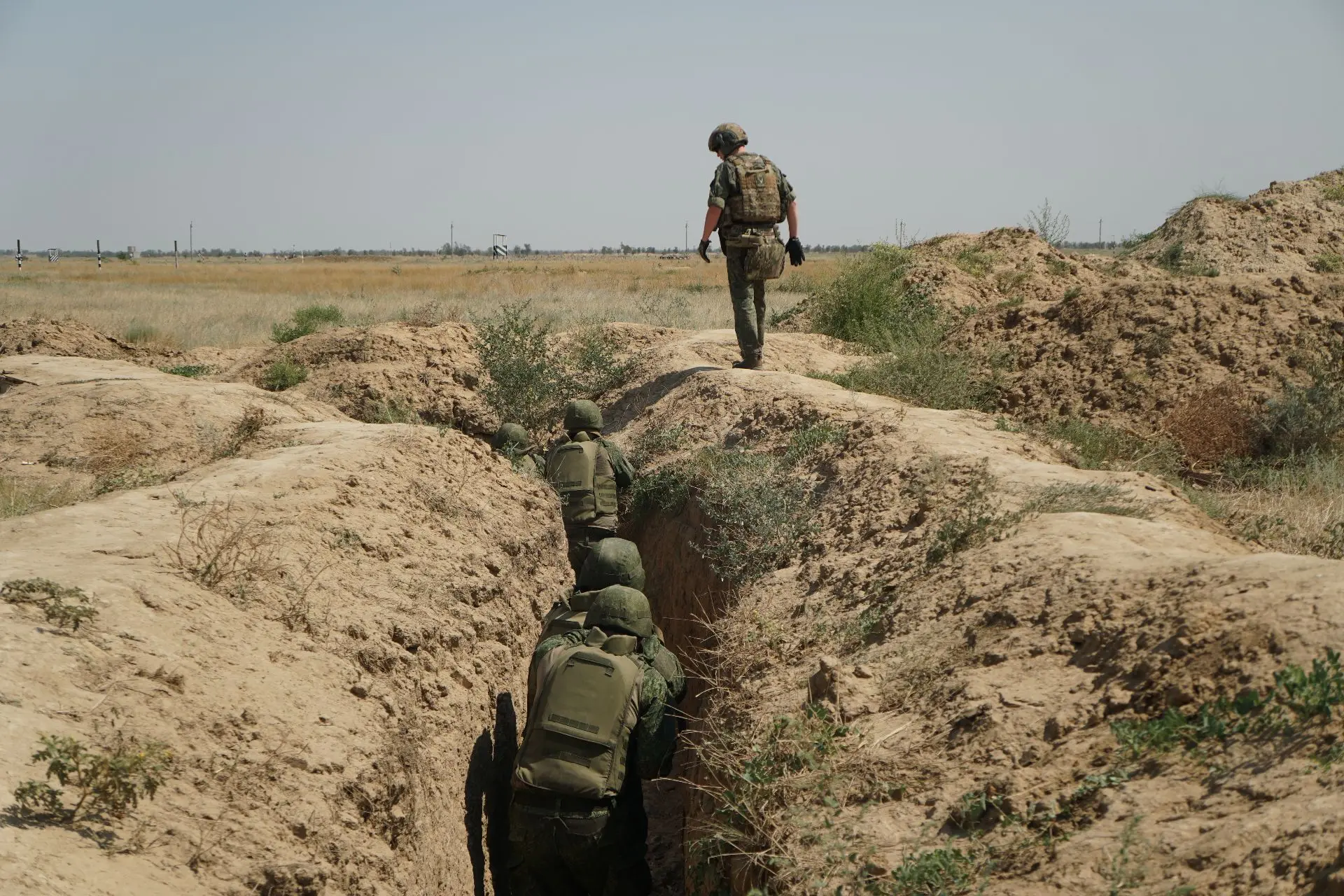 Военнослужащие ЮВО уничтожили опорный пункт условного противника на общевойсковом полигоне