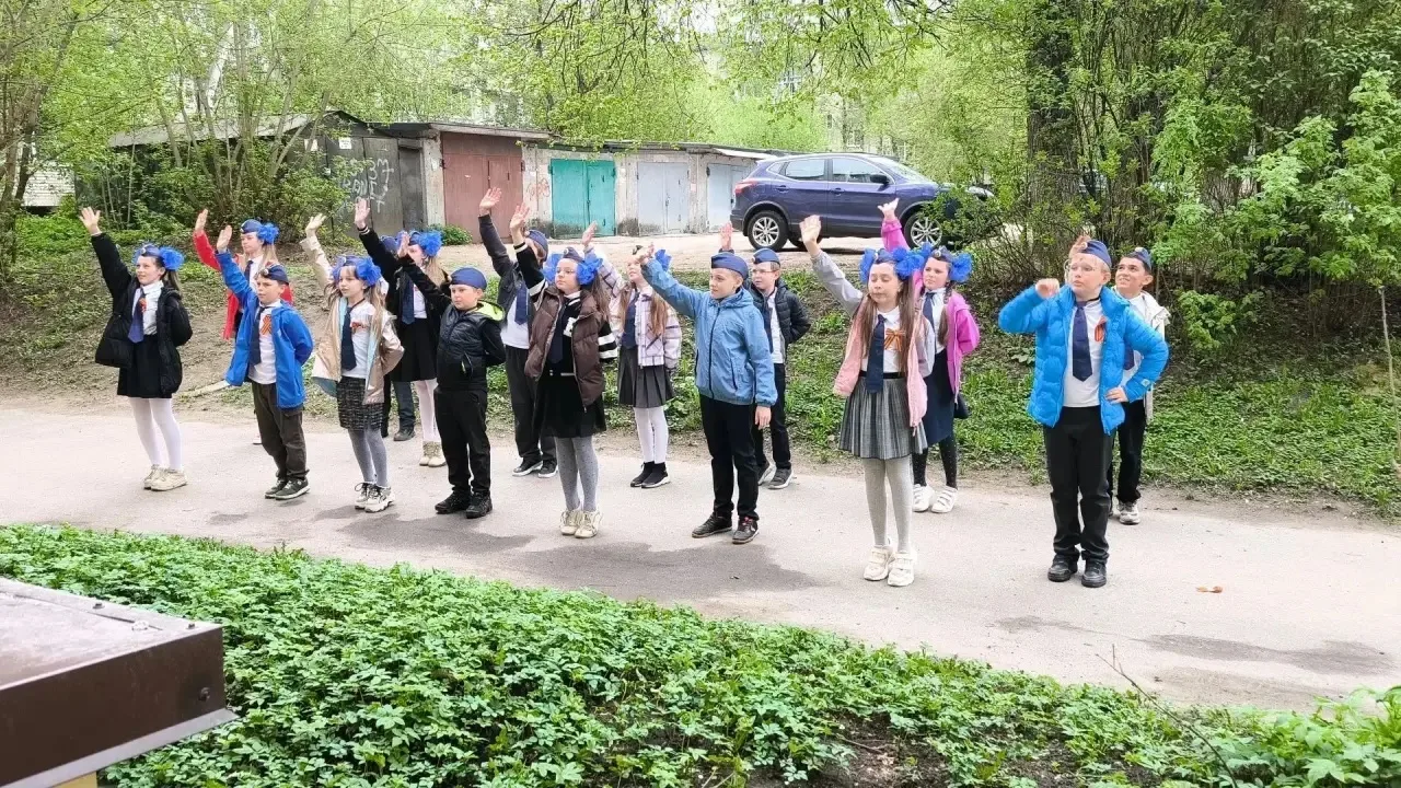 ♥️Помнить сердцем. Поклон ветерану♥️  8 мая, в канун великого Дня Победы, ученики 4 «В» класса вмест