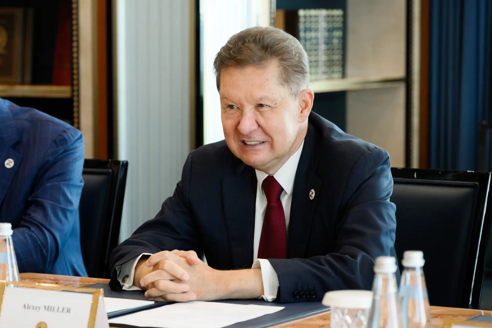 Алексей Миллер провел рабочую встречу с Чрезвычайным и Полномочным Послом Исламской Рес...