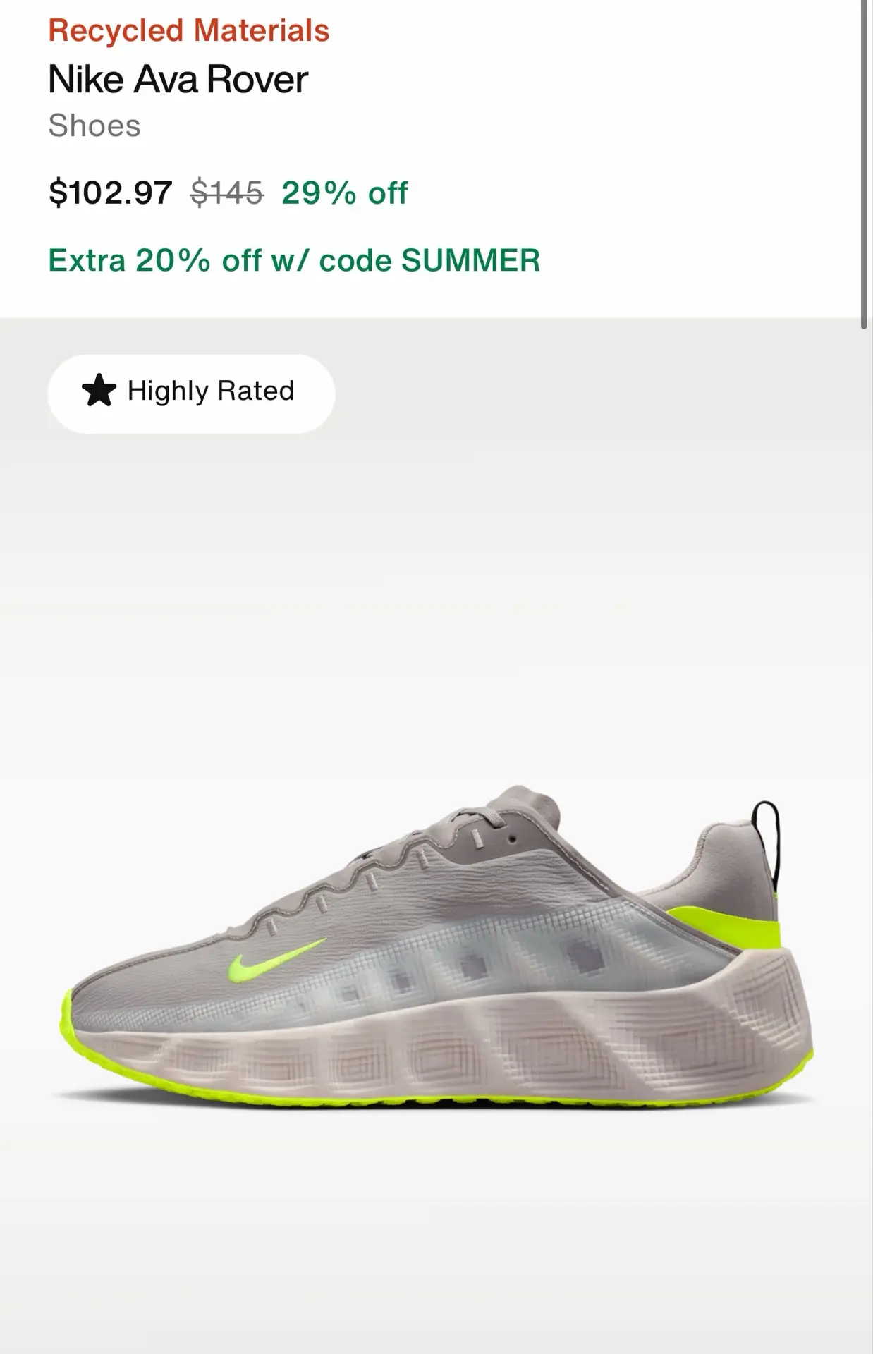 #nike #выкуп 

NIKE ✔️

Мужские кроссовки 👟 16095₽

🏷️ 82,38$🟰9145₽ + 🚚 доставка 

ЗАКАЗАТЬ  ОФЕ