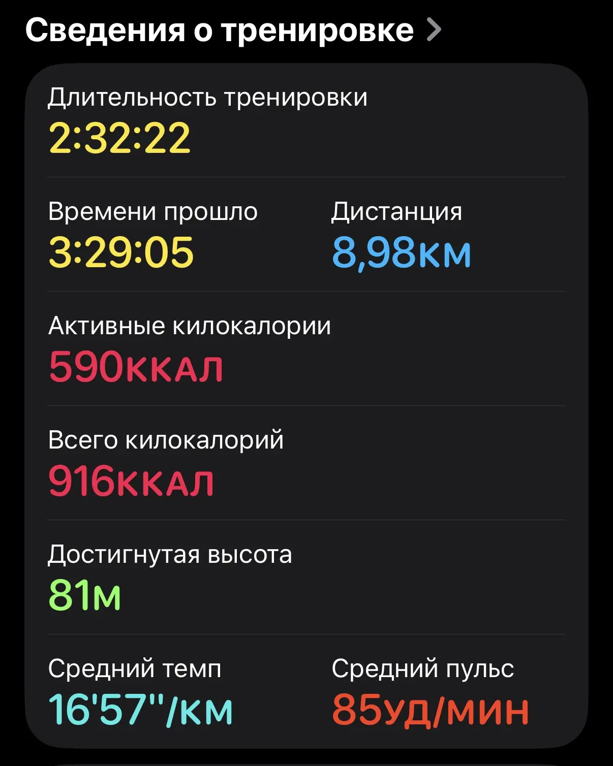 Хорошая ходьба вчера и приличный сон дали кучу энергии на сегодня.