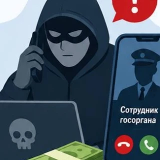 ⚠️ МВД предупредило о новой схеме мошенничества.  Аферисты звонят россиянам от имени госорганов и пу