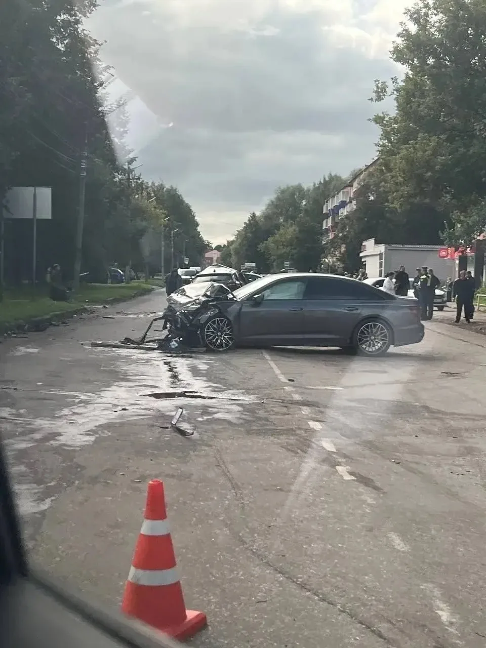 В Удмуртии сын местного депутата на "Ауди" влетел в машину автоинструктора — мужчина погиб