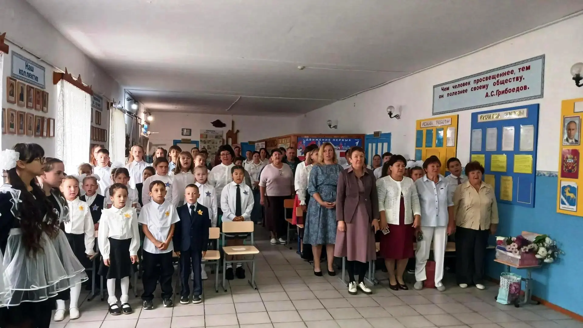 С Днем знаний! В МБОУ «Чулпанская ООШ» прозвенел первый звонок!